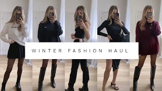 WINTER FASHION HAUL  Fashion Influx  AD [upl. by Maitland]