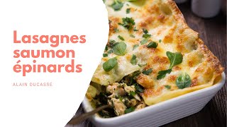 Lasagnes saumonépinards [upl. by Salina]