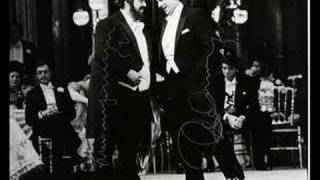 Luciano Pavarotti Placido Domingo  O Mimi tu piu non torni [upl. by Jaimie]