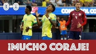 Costa Rica 00 Brasil Jogo Bonito no apareció 🇨🇷🇧🇷🥲 [upl. by Louanne]