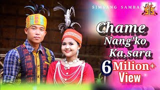 Chame Nangko Kasara  Mittel Rongdi  Luxmi Thigidi  Garo Romantic Song  Simsang Sambao [upl. by Eletnahc]