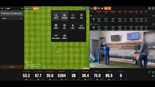 Callaway Ai Smoke  Customer Trackman Screencast [upl. by Phare380]