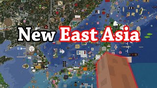 I Asked 300 Minecraft Players to Build A New East Asia [upl. by Wehttan]