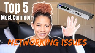 Top 5 Networking Issues  Common Troubleshooting  Network Engineer [upl. by Steinke]