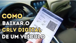 Como BAIXAR ou IMPRIMIR o CRLV DIGITAL DOCUMENTO DE LICENCIAMENTO 2024 Muito fácil e rápido [upl. by Nivahb]