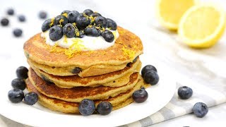 5 Ingredient Protein Pancakes  Healthy Meal Plans [upl. by Terrilyn]