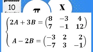 Sistemas de ecuaciones matriciales [upl. by Helge]