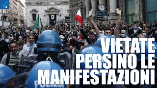 Vietate persino le manifestazioni  Dietro il Sipario  Talk Show [upl. by Adnolohs]