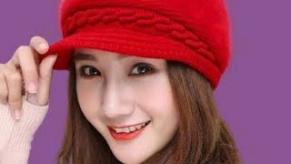 Latest Women Caps  Mens Caps  Woolen Cap  Winter Wear  Fur  Woole Caps [upl. by Irama]