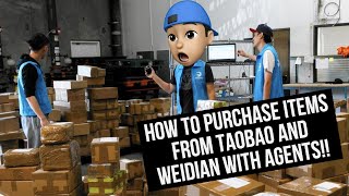 How To Buy From Taobao And Weidian Using A Shopping Agent  Beginners guide [upl. by Olivette]