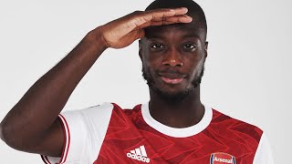 The best of Nicolas Pepe  Every Goal and Assist  202021 Highlights [upl. by Ayhay919]