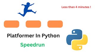 First Person Platformer In Python  Speedrun  In Under 4 Minutes [upl. by Anigroeg]