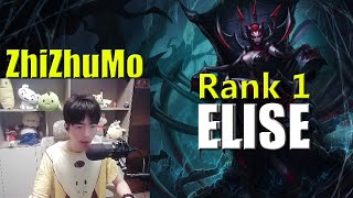 ZhiZhuMo Elise vs Graves  Rank 1 Elise Guide [upl. by Yaf]