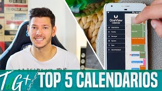 Top 5 Calendarios Android  2017 [upl. by Chyou403]