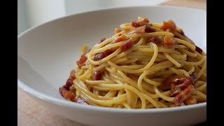 Spaghetti Carbonara Selber Machen Rezept  Spaghetti alla Carbonara Recipe  ENG SUBS [upl. by Octavius]