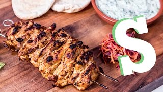 Chicken Shish Kebab Recipe  SORTEDfood [upl. by Okia]