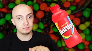 I Tried EVERY Skittles Drink [upl. by Vernita]