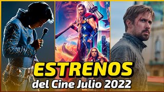 ESTRENOS del CINE JULIO 2022  Películas que se Estrenan en Julio 2022 [upl. by Edmee]