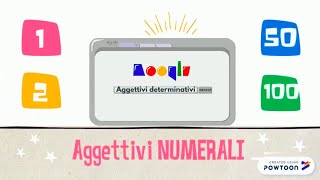 Aggettivi e pronomi numerali [upl. by Nahtiek]