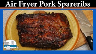 Pork Spareribs Roasted in an Air Fryer [upl. by Pasquale896]