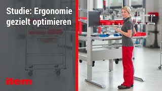 Ergonomie am IndustrieArbeitsplatz Darauf kommt es an [upl. by Aleedis]