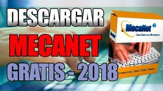 Descargar Mecanet gratis 2018  Curso de mecanografía completo [upl. by Barrow367]