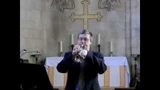 Trumpet Tune  Purcell Trumpet and Organ [upl. by Selinski]