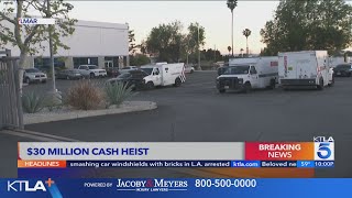 Easter Sunday heist in Southern California nets thieves 30 million [upl. by Aushoj]