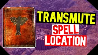 Transmute Spell Book Location  Spell Location  TES V Skyrim [upl. by Ylevol]