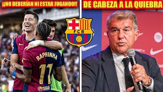 Otro ESCÁNDALO sobre Laporta y los fichajes que ganaron La Liga 2022  DE CABEZA A LA QUIEBRA [upl. by Hermes]