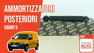 Sostituzione ammortizzatori posteriori Caddy 3 ➿ [upl. by Pimbley495]