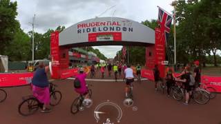 Prudential RideLondon 2017 in 360 Degrees Prudential Bike Ride London 2017 [upl. by Casaleggio]