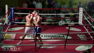 Naylor Ball vs Tomas Mrazek  Full Boxing Fight [upl. by Annayoj]