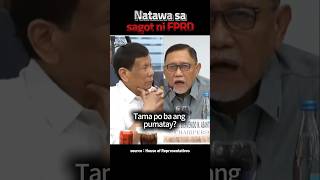 NATAWA SA SAGOT NI FPRD Duterte EJK QuadCom [upl. by Netsoj]