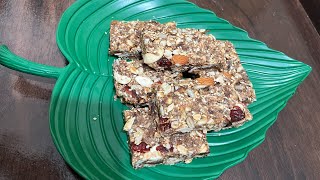 Sugar Free Protein Baar  High Protein Baar Recipe  Sugar Free Protein Snacks  mamtasinghkitchen [upl. by Erolyat]