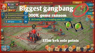 LORDS MOBILE  F2P Gryphon Solo Trap Action  3v3 KVK Action Solo  Gangbang and More [upl. by Einnoj649]