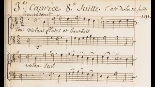 MichelRichard Delalande  Suite No 12 from Symphonies pour les Soupers du Roy 1736 [upl. by Kimbra]