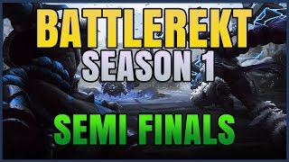 Battlerite  3v3 Semi Finals  Battlerekt Weekly Season 1 [upl. by Linad]