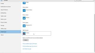 How To Change Your Default Web Browser  Windows 10 [upl. by Enaerb]
