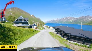 Driving in Norway  Fjordgard To Finnsnes  4K60 [upl. by Haeluj36]