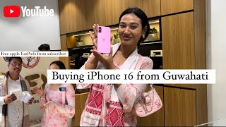 Buying iPhone 16 from Fex Guwahati  Arunachal Pradesh village lifestyle vlog 🇮🇳 [upl. by Emilia537]