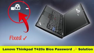 Lenovo Thinkpad Laptop Password 🔑 Solution  BIOS Password 🔑 Fix [upl. by Sumer847]