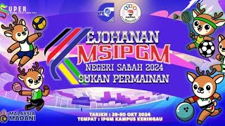 MAJLIS PENUTUPAN SUPER MSIPGM PERINGKAT ZON SABAH 2024 [upl. by Haimarej]