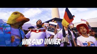 Wir sind immer dabei  der offizielle Song der deutschen Nationalmannschaft [upl. by Noonan]