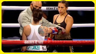 El KO mas Rápido en la Historia del Boxeo Femenino  Récord Guinness [upl. by Rekab]