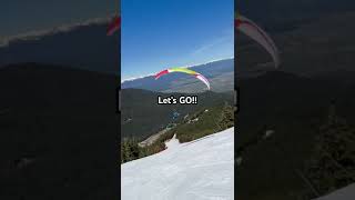 Paragliding amp Ski Bansko Spring ACTION 2024 bansko [upl. by Rolyat276]