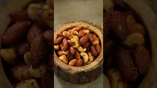 Easy Roasted Spicy Nuts Recipe  Cajuan Spice Nuts shorts youtubeshorts [upl. by Bern]