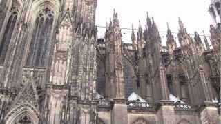 Cologne Cathedral Kölner Dom Germany Deutschland  25th August 2012 [upl. by Kaye]