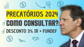 PRAZOS PARA PAGAMENTO DOS PRECATÃ“RIOS E DESCONTO IMPOSTO DE RENDA 275 [upl. by Annavas961]