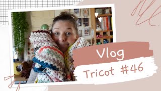 VLOG TRICOT 🧶 S2 EP46 🍂🍄 — Du jacquard de la dentelle et du jersey [upl. by Tanny161]